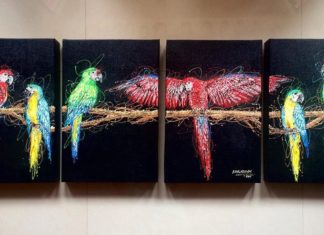 This Nurse Can Paint Amazing Works Using Syringes