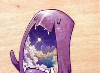 Artist Combines Nature With His Fun Creatures to Create Unique Artwork