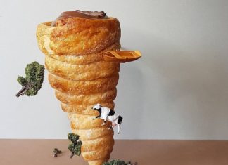 Chef Creates Miniature Worlds Out of Pastries