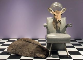 Artist Transforms Secondhand Furniture Into Twisted Multi-Media Sculptures
