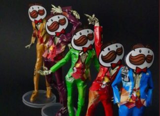 Japanese Artist Transforms Product Packaging into Amazing Sculptures