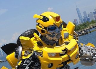 Artist Uses Everyday Objects To Create Incredible Robot Costumes