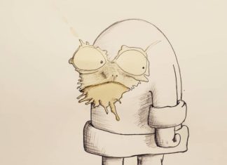 Artist Turns Coffee Stains Into Adorable Works of Arts