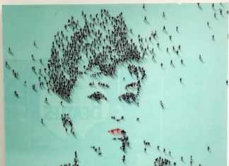 These Incredible Portraits Are Composed of Tiny People