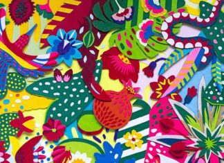 Brazilian Graphic Designer Makes Colorful Artwork Out of Felt