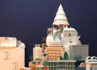 Artist Creates Fanciful Worlds Out of Paper