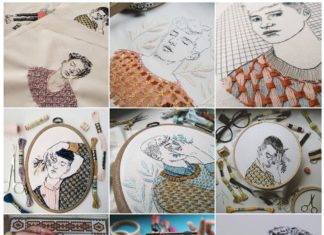 Sol Kesseler Combines Portraits and Patterns