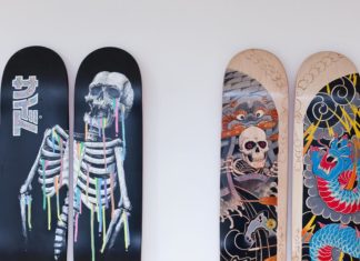 Check Out These Amazing Skateboard Designs Done by Tattoo Artists