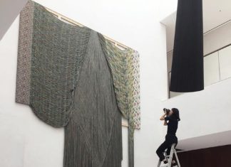 Aiko Tezuka’s Installations Show Traditional Textiles Unraveled