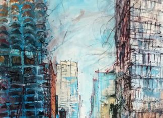 Luna Prysiazhniuk Creates Oil Paintings of Chicago