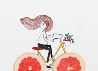Artist Uses Real Food in His Illustrations