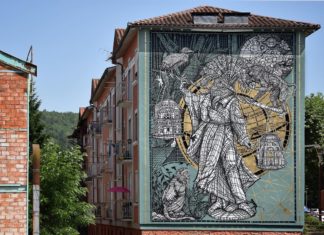 Check out These Stunning Mythology-Inspired Murals by MonkeyBird