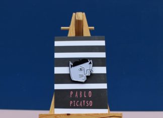 Artist Reimagine Famous Artists as Cats Through His Stylish Pins