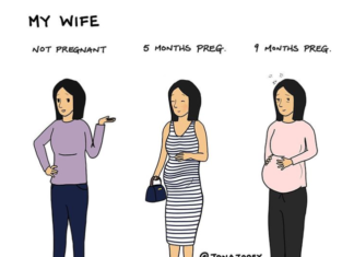 Illustrator Has Been Depicting Life With Wife and Baby and Soon They’ll Welcome a New Member