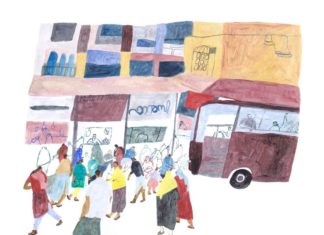 This Illustrator Associates Places with Colors