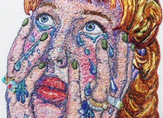 The Expressionistic, Raw Embroideries of Sorrell Chrystal Kerrison