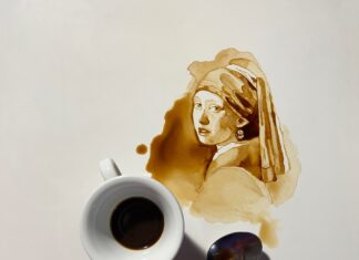 Giulia Bernardelli Transforms Coffee Spills Into Art