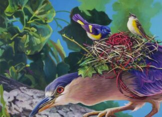 Gigi Chen Creates Captivating Surreal Paintings of Wildlife