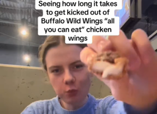 TikToker Spends 12 Hours at Buffalo Wild Wings and Breaks the All-You-Can-Eat Record