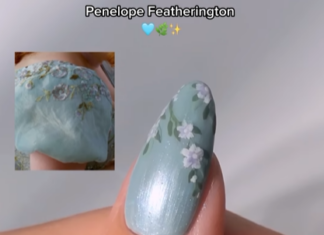 You Have to See Base Coat Stories’ “Bridgerton” Inspired Nail Art
