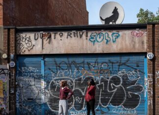 Banksy’s Howling Wolf Artwork Gets Stolen Just Hours After Surfacing in London