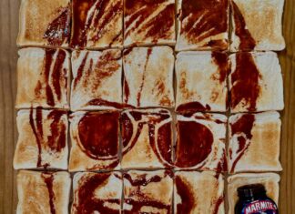 Artist Uses “Anything and Everything” to Create Celebrity Portraits