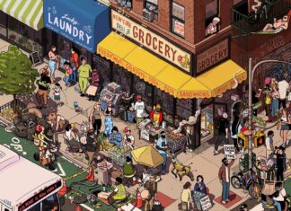 David Regone Creates Couple of Illustrations Highlighting the Best and the Worst of NYC in 2024
