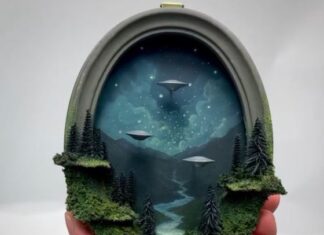 Caroline Dewison’s Dioramas Hide Magical Worlds Inside Them